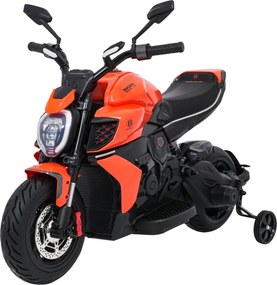 Elektrická motorka Ducati Diavel x Bentley oranžová