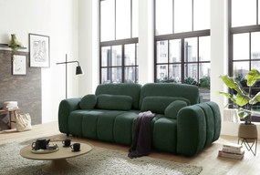 XXXLutz ROZKLADACIA POHOVKA, textil, tmavozelená MID.YOU - Sedačky - 002220054304