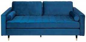 Cozy Velvet sedačka modrá