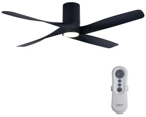 Lucci air 213351 - LED Stmievateľný ventilátor RIVIERA 1xGX53/12W/230V čierna + DO