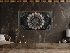 drevko |  Mandala na stenu Hĺbka ticha  455 x 80 cm