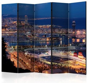 Artgeist Paraván - Illuminated Barcelona II [Room Dividers]