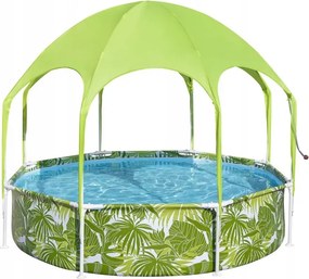 Bestway Roštový bazén s strieškou 244x51 cm pre deti