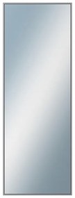 DANTIK - Zrkadlo v rámu, rozmer s rámom 50x140 cm z lišty Hliník šedá (7002006)