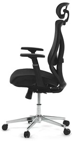 Autronic BONTEC Kancelárska stolička, synchrónny mechanizmus, čierna sieťovina, KA-S258 BK Farba: Čierna