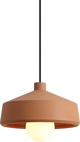 Boho závesná lampa terakota IP44 - Terracotta