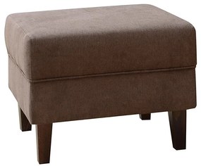 Taburet GALA 42x54 cm tmavohnedý