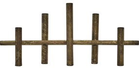 House Doctor Kovový svietnik Maxi Antique Brass 45 cm