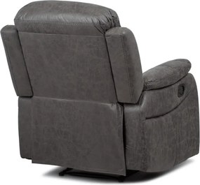 Polohovacie kreslo sivé TV-4086 GREY
