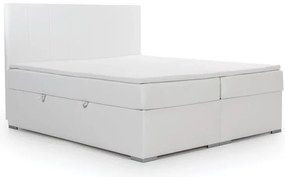Posteľ Boxspring Boleria 200x180, čierna (látka - bb 02)