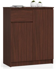 Komoda Kiara 80 cm 2 skrinky a 1 zásuvka wenge