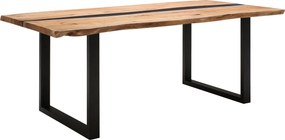 XXXLutz JEDÁLENSKÝ STÔL, akácia, farba akácie, 220/100/76 cm Linea Natura - Obývacie zostavy - 002697000101