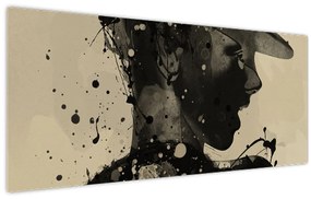 Obraz - Jazz woman (120x50 cm)