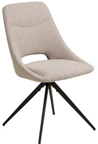 Béžová čalúnená jedálenská stolička Dokka – House Nordic