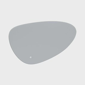 Erga Amelia, asymetrické LED zrkadlo 90x60 cm, 1955 lm, 6500K, zadné osvetlenie, ERG-V01-407-9060-00