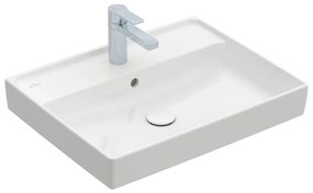 Villeroy & Boch COLLARO - Umývadlo 600x470x160 mm, s prepadom, biela Alpin CeramicPlus 4A336GR1