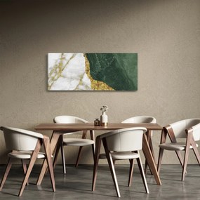 Obraz - Zelený mramor N⁰3 (120x50 cm)