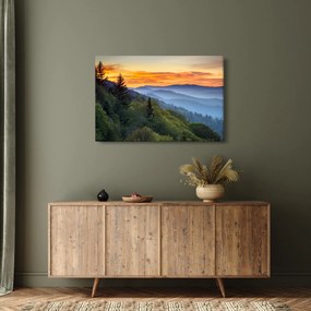 Obraz - Červánky v horách (90x60 cm)