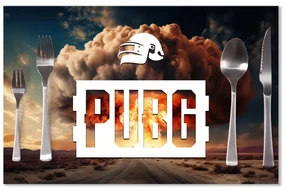 Sablio Prestieranie PUBG Explózia 1: 40x30cm