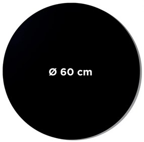 COMPACT 10 BLACK - STOLOVÁ DOSKA Ø60 cm