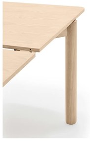 Rozkladací jedálenský stôl v dekore jaseňa 160x100 cm Atlas - Teulat