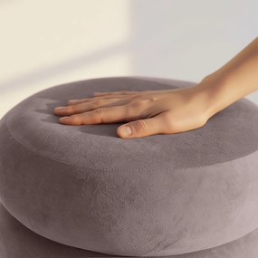 Taburet Snuggo II tmavě růžový