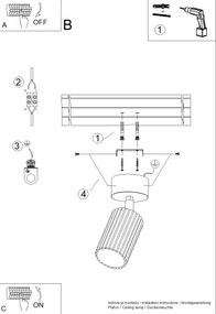 BRILAGI - LED bodové svietidlo CRESTO 1xGU10/10W/230V krémové