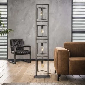 Stojaca lampa 72-37 4 x Cubic tower  - Komfort-nábytok