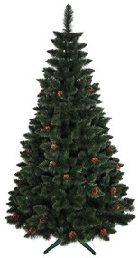 Vianočná borovica so šiškami 220 cm