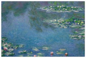 Obraz - Claude Monet, Water Lilies, reprodukcia (90x60 cm)
