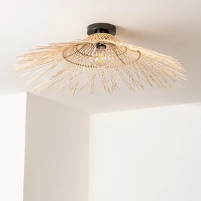 Brilagi - LED prisadený luster CERIA BOHO 1xE27/40W/230V priemer 100 cm bambus
