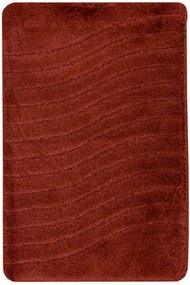 Kúpeľňový koberček Sara Carmine bordový Fale