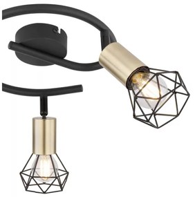 Globo 54802S-3AB - Bodové svietidlo XARA 3xE14/40W/230V