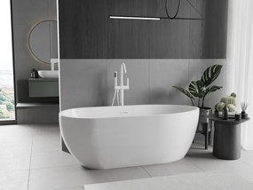 Mexen Eos, voľne stojaca vaňa 150 x 75 cm, biela, biely prepad, 52471507500-20