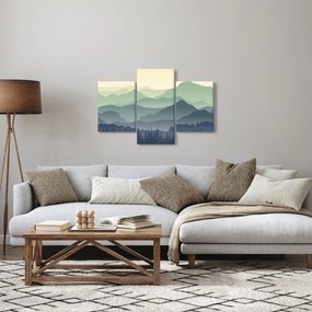Obraz - Forest Mountain (90x60 cm)