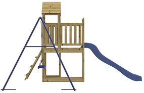 Vonkajšia súprava na hranie impregnovaná borovica