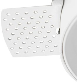 Moderné zapustené bodové svetlo biele GU10 okrúhle bez rámu - Oneon