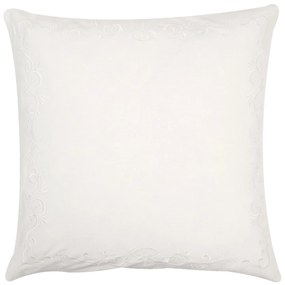 Biely povlak na vankúš French Flower white - 50 * 50 cm