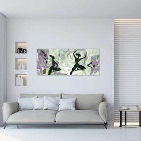 Obraz - Ilustrácie tanečníc (120x50 cm)