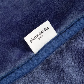 AKRYLOVÁ DEKA PIERRE CARDIN CLARA1 160X220 CM TMAVOMODRÁ