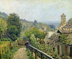 Alfred Sisley - Umelecká tlač Louveciennes or, The Heights at Marly, 1873, (40 x 35 cm)