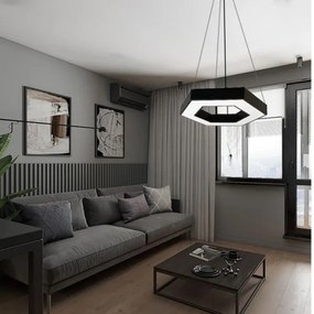 LED Luster na lanku LED/40W/230V 4000K pr. 80 cm