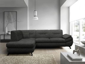 XXXLutz ROHOVÁ SEDAČKA, textil, tmavosivá MID.YOU - Sedačky - 001574006909