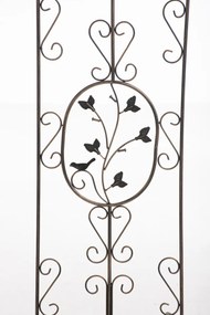 Mriežka na ruže Burg - 122 x 35 cm - Bronzová