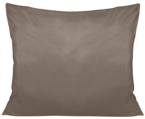 SATÉNOVÁ OBLIEČKA NA VANKÚŠ SATYNLOVE 70X80 CM TMAVOHNEDÁ