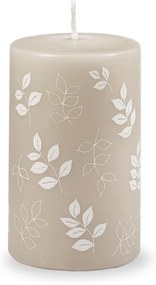 Sivobéžová sviečka Unipar Pure Beauty, doba horenia 40 h