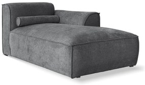 Sivý modul pohovky (pravý roh) Flex Felix – Miuform