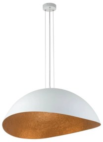 Luster na lanku SOLARIS 1xE27/60W/230V biela/medená
