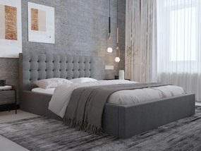 Čalúnená posteľ s úložným priestorom TOP line 2 140x200 cm