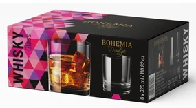 BOHEMIA PRESTIGE POHÁR NA WHISKY 320ML 6 KS